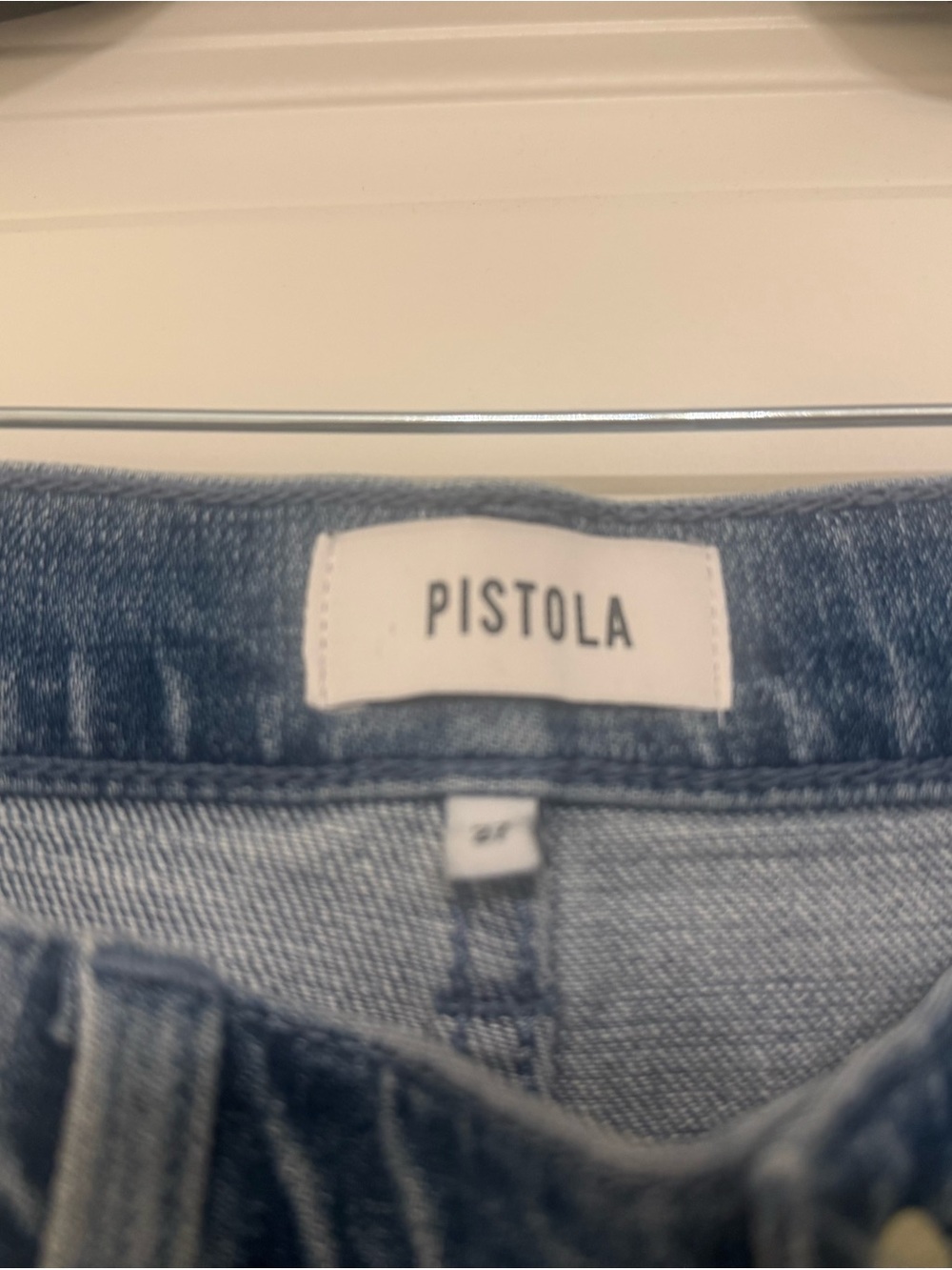 pistola Light Blue Mid-Rise Flare Jeans - Picture 2 of 3